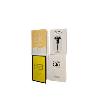 Calvin Klein,  Loewe, Armani, and Jo Malone Fragrance Sample Set